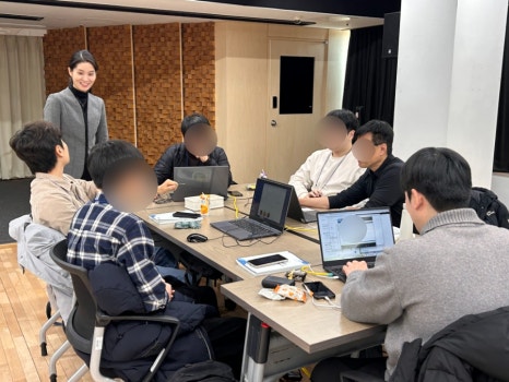 AI 활용 신입사원 교육 현장 사진